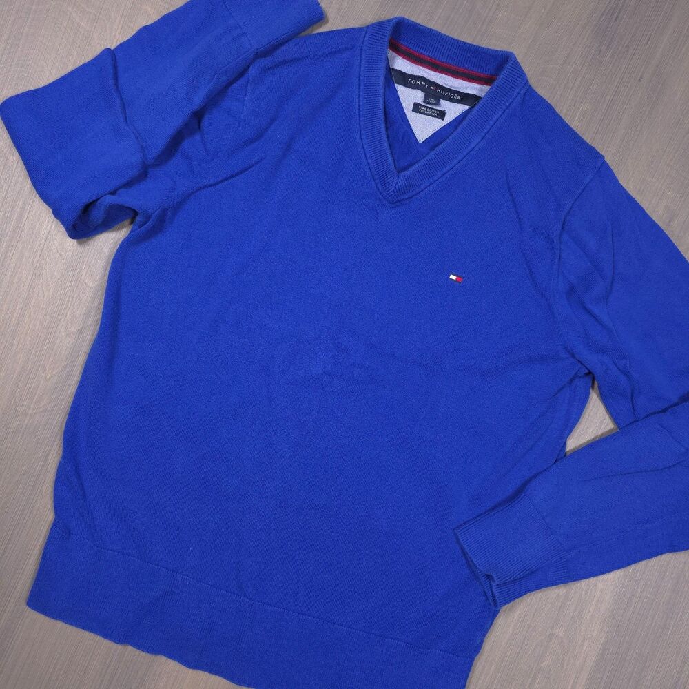 Tommy Hilfiger Blue Long Sleeve Shirt